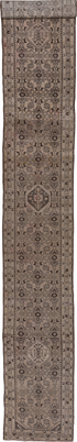 Antique Malayer Runner Rug (2' x 19')